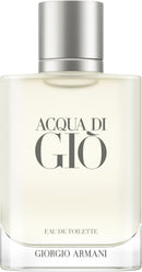 Armani Beauty, Acqua di Giò Eau de Toilette, Giorgio Armani, Perfume Masculino Refilável, Fragrância Cítrica, Aquática e Fresca com Notas de Bergamota, Cedro, Patchouli, Jasmim e Almíscar
