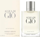 Armani Beauty, Acqua di Giò Eau de Toilette, Giorgio Armani, Perfume Masculino Refilável, Fragrância Cítrica, Aquática e Fresca com Notas de Bergamota, Cedro, Patchouli, Jasmim e Almíscar